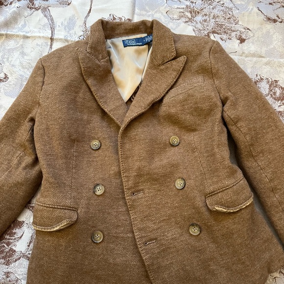 Polo by Ralph Lauren Women's Brown Double-Breasted Blazer - Picture 4 of 7